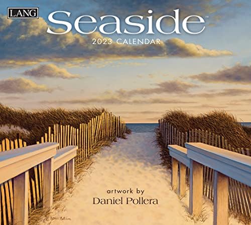 Lang Seaside 2023 Wall Calendar e Four Seasons® 2023 Wall Calendário