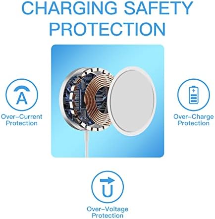 MagSafe carregador de celular carregador magnético Charamento sem fio Fast Charging Cord Compatível com Huawei Samsung iPhone 13/12