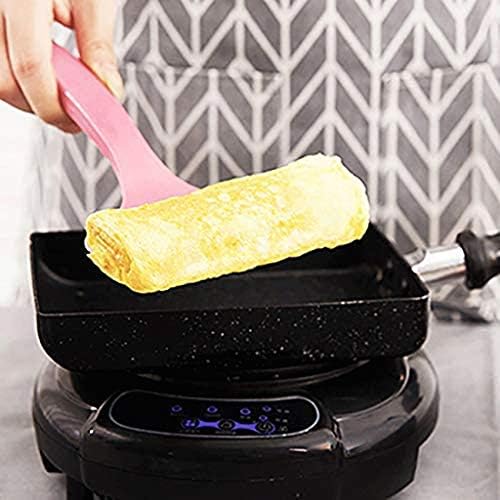 Cujux omelette panela panela, colorido colecionamento anodizado hard anodizado anti-basting aço carbono pan retângulo