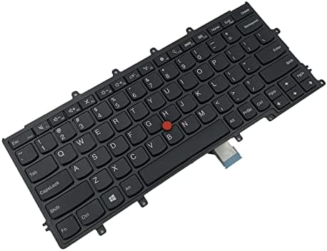 Layout dos EUA de substituição de laptop com teclado de ponteiro para Lenovo ThinkPad X240 X240S X250 X260 X270 A275 04Y0967