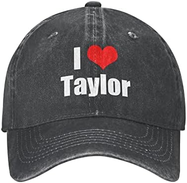 Eu amo Taylor Hat I Heart Taylor Hat 2024 HAT VINTAGE PAI CHATOS BASEBOL BOP