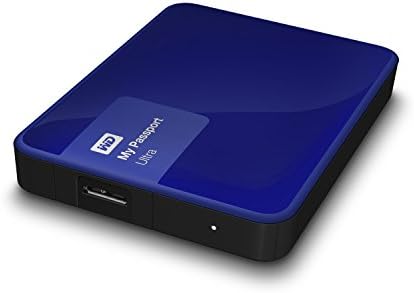 WD 3TB azul meu passaporte Ultra Portable Externo Drive rígido - USB 3.0 - WDBBKD0030BBL -NESN