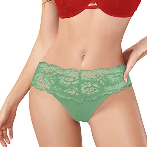 Tangas sexy de cordas G para mulheres de baixa subida de renda bordada bordados