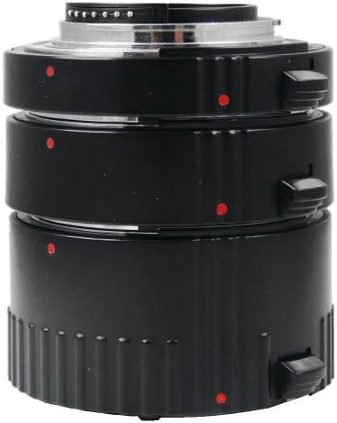 Tubo de extensão automática de bower conjunto para Canon EOS 7D, 5D, 60D, 50D, Rebel T3, T3i, T2i, T1i, XS Digital SLR câmeras