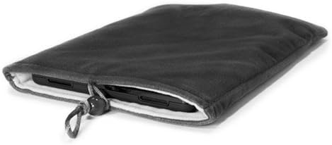 Caixa de ondas de caixa para Chuwi Hipad LTE - bolsa de veludo, manga de bolsa de tecido de veludo macio com cordão para chuwi hipad