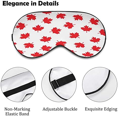 Canadá Maple Leaf Sleeping Blingold Mask