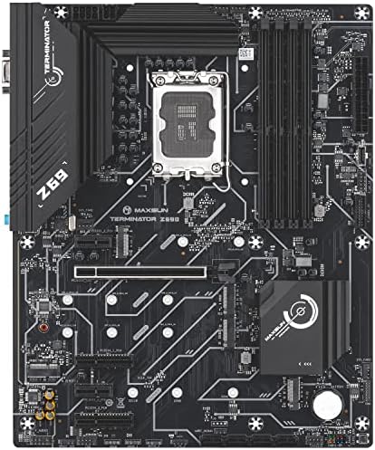 Maxsun placa -mãe Z690 Terminator DDR4 Gaming PC Placa -mãe