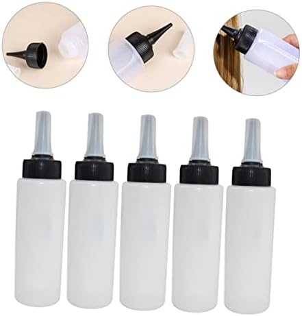 Fomiyes 5pcs Shampoo Bottle Bottle Plástico Crafe Sylehash Water Bottle Bottle Bottle Shamoo Pot Garrafas de plástico