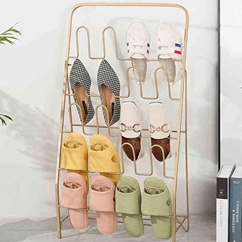 ZXB Shop Houseware Shoe Metal Rack Modern Fashion Style Shoe Towel Shelf para chinelos e sapatos planos Boa capacidade