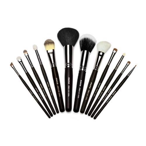 Nunu Makeup Pro Makeup Brush Set 12 com estojo de luxo
