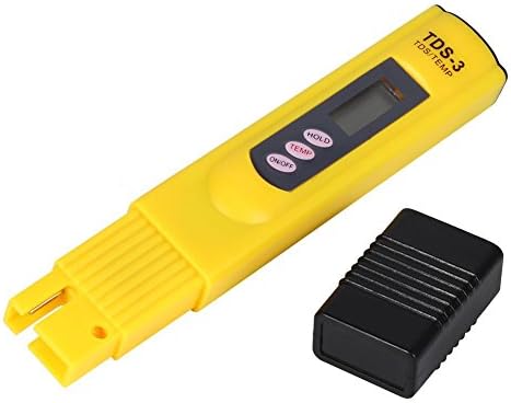 FTVOGO DIGITAL LCD LCD Testamento de qualidade Pure Purer Purity Filter TDS METER TESTER 0-9990 PPM TEMP PORTABLE