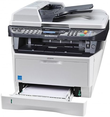 Kyocera 1102MK2US0 ECOSYS FS-1035MFP/DP Impressora multifuncional preta e branca; Velocidade de saída de 37 páginas por minuto; Impressão padrão, cópia e digitalização de cores; Duplex padrão e capacidade de papel de 300 folhas