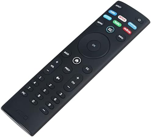 XRT140 Remote Control for Vizio Smart TV M55Q7-H1 M50Q7-H1 M65Q7-H1V655-H9 V705-H13 V405-H9 V405-H19 V505-H9 V505-H19 V605-H3 V655-H4 V655-H9 V655-H19 M55Q8-H1 M65Q8- H1 V555-H1 M55Q8H1-Perfascin