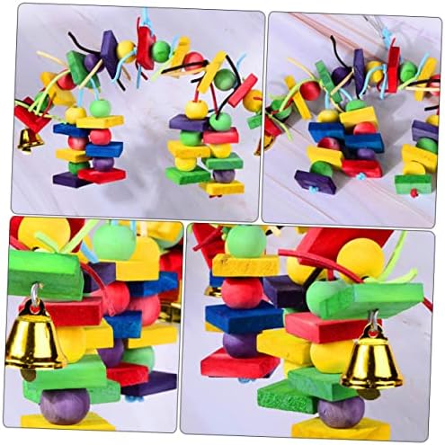 BALACOO 3 PCS Papagaço roço espetos Acessórios de pássaros Acessórios para gaiola de pássaros Toço de brinquedo de brinquedo