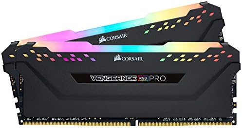 Corsair Vengeance RGB PRO 16GB DDR4 4000 C16 Memória da área de trabalho - preto, CMW16GX4M2G4000C16