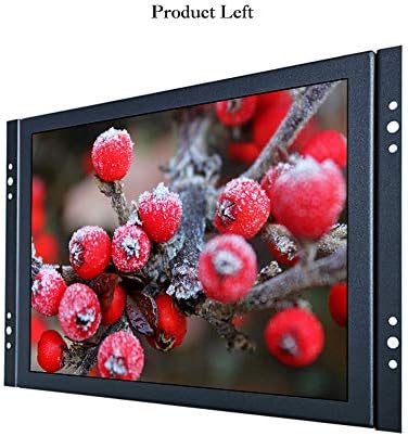 ICHAWK K100MN-59/10 '' Inch 800x600 4: 3 Casca de metal LCD Metal incorporado Monitor de parede aberta para tela PC, com