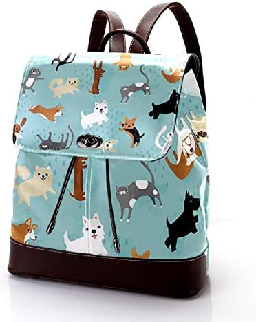 Mochila de viagem VBFOFBV, mochila laptop para homens, mochila de moda, cães adoráveis ​​desenho animado de animal
