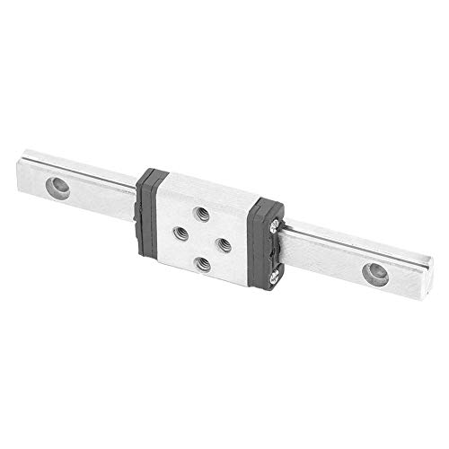 Trilho da guia linear, trilho de guia linear de 60 mm de aço inoxidável de aço inoxidável 440C Linear guia trilho miniature linear