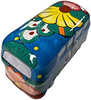 Camper cerâmica cerâmica mexicana Talavera pintada à mão Decoração de parede Arte -