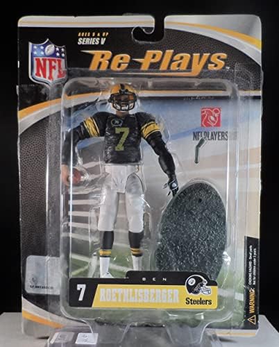 2009 Gracelyn reproduz ben Roethlisberger Steelers Figura de ação de 5 polegadas