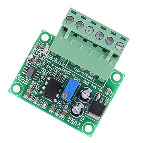 0-10KHz a 0-10V Frequência, PWM Wandler to Tortage Converter Module F/V Digital para Analog Board para Switching PLC e VFD