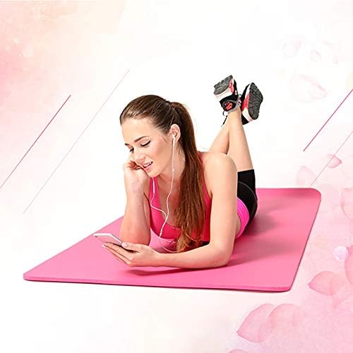 Espessado aumentado, alongamento, não deslizamento NBR Yoga Mat 183cm*60cm*1cm yin yoga adereços