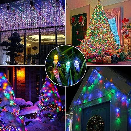 Luzes de decorações da Páscoa, 66 pés 200 LEDs de luminárias de cordas pastel de pásco