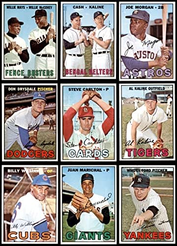 1967 Topps Baseball Complete Set - Premier NM/MT