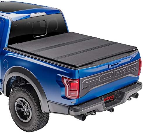 EXTANg Solid Fold 2.0 Campa de caminhão dobrável Hard Tonauned Toneau | 83415 | Fits 2009 - 2014 Ford F -150 8 '1 cama