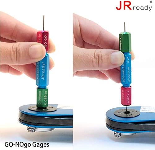 JRREADE AVIATION CONTATOS KIT DE FERRAMENTA DE CRIMBA ST1010 +ST1049 amplamente trabalhado para o crimpagem de fios e contatos