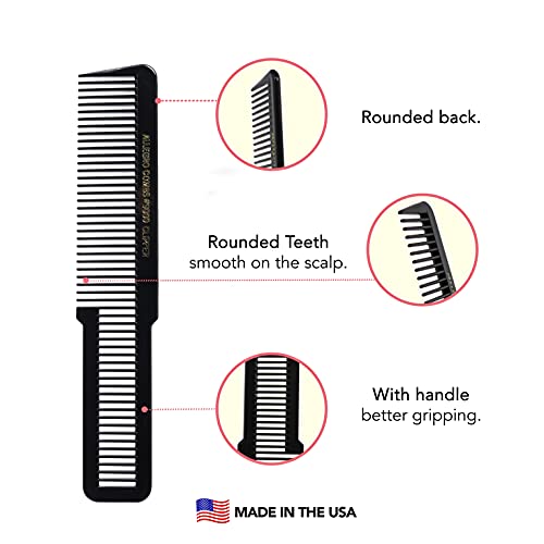 Allegro Combs 9000 Clipper Cutting Combs Blending Combs Fading Combs 6 PK.