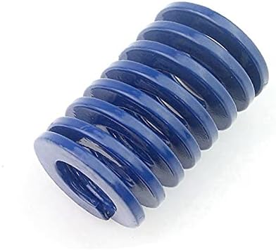 As molas de compressão são adequadas para a maioria dos reparos I 1PCS Molde Compressão Diâmetro externo da mola de 20 mm Diâmetro interno de 10 mm de comprimento 20mm-300mm Belas de carimbo de carga de luz azul, usada para hardware