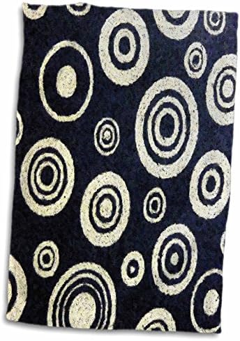 3drose florene padrão abstrato - Bulls Eye - toalhas