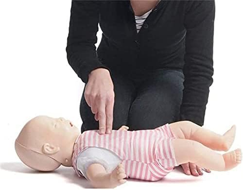 MFYDPP Chooking de primeiros socorros treinando boneca de bebês, modelo de primeiros socorros, Manikin avançado de RCP, Treinamento de Primeiros Aids PVC da Airway, para ensino de treinamento