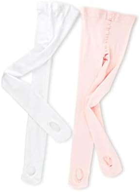 CLISPEED 2 Pars Kids meias quentes meias quentes leggings calças de balé garotas meias meias de dança de dança garotas de dança de dança para garotas meias de balé para meninas calças de dança adultas rosa