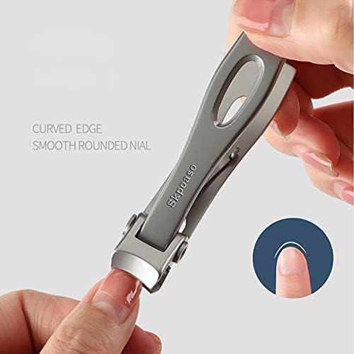 Clippers de unhas configuradas para unhas grossas, skpoaso maxudo extra largo abrindo um cortador de unhas nítidas