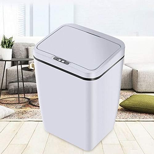KLHHG Automático Lixo de Indução Inteligente CAN CAN Cozinha da cozinha banheiro lixo de lixo de plástico 12L