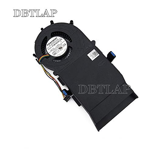 Ventilador de laptop DBTLAP compatível com Dell Optiplex 7040M 9020M MINI 5JV3N CPU Revolution PVB070E05N-P02 FAN FAN