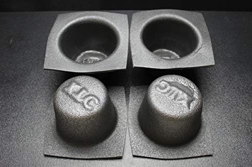4 PCS alto -falante defletor acústico 5 '' x 7 '' Oval Universal Car Audio Bass VXT57