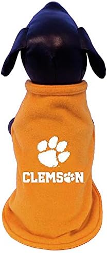 NCAA Clemson Tigers Polar Fleece Dog Sweatshirt