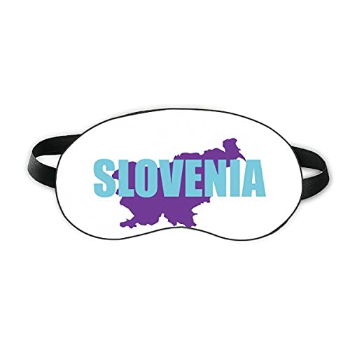 Mapa Eslovênia Europa Sleep Eye SHIEL
