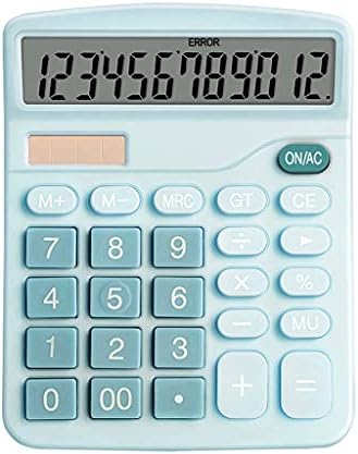 Calculadora de CuJux 12 dígitos LCD eletrônico calculadoras de desktop de tela grande