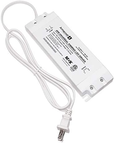 Iluminação do Armacost 840450 para iluminação LED, com cordão CA removível, 45 watts, branco e 142220 60/800 Série de 12 pés