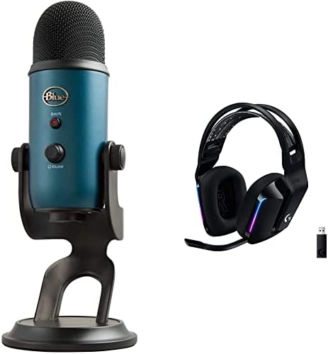 Pacote de equipamentos de podcast azul Yeti - para PC, Mac, jogos, gravação, streaming, podcasting, estúdio e condensador