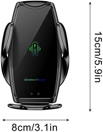 15W Qi Wireless Car Charger Automotor Automóvel Charging Air-Deller Air-Deller Montante aplicável a todos os modelos LO5