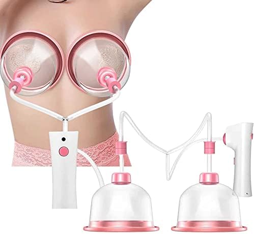 Massageador de mama FBKPHSS para ampliação, massagem de mama Vibração elétrica Máquina aprimoradora de elevador para