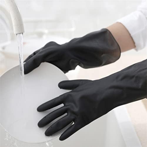 N/A Luvas de 1 par Luvas para lavar as luvas de limpeza do jardim da cozinha dos dedos de borracha Luvas de limpeza domésticas
