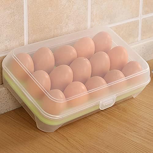 Bandejas de ovo de plástico Slnfxc, caixas de armazenamento de ovos, geladeiras de cozinha doméstica, caixas de manutenção fresca,