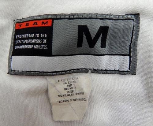 Os anos 2000 Virginia Cavaliers 101 Game usou calças brancas M DP27009 - jogo da faculdade usada