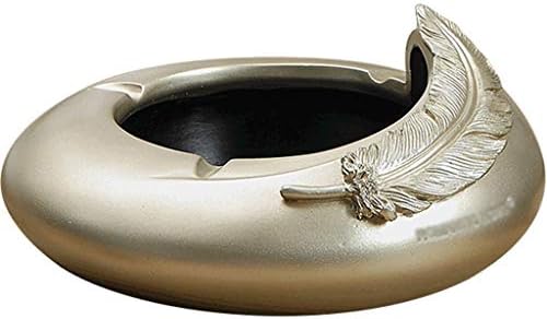 Shypt Ashtray com, cinzeiro à prova de vento vintage para cigarros, cinzeiro decorativo para decoração de escritório em casa